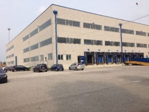 Esterno del deposito di Novara