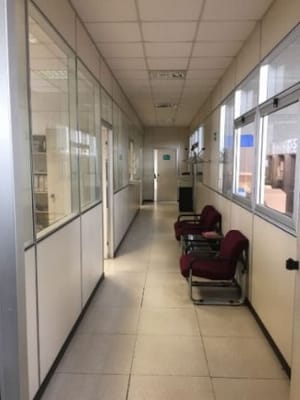 Corridoio degli uffici